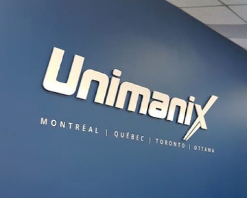 Unimanix sign on wall